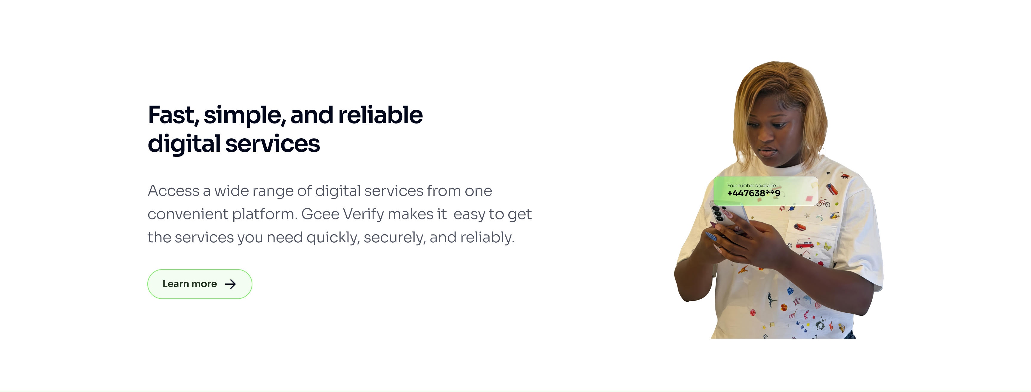 Gceeverify services section from the supplied reference design